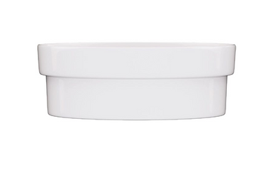 FIENZA REBA SEMI-INSET BASIN GLOSS WHITE 355MM
