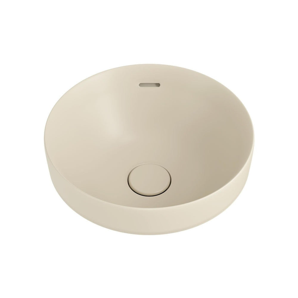 FIENZA ALUCA ROUND SEMI-INSET BASIN MATTE KHAKI 350MM