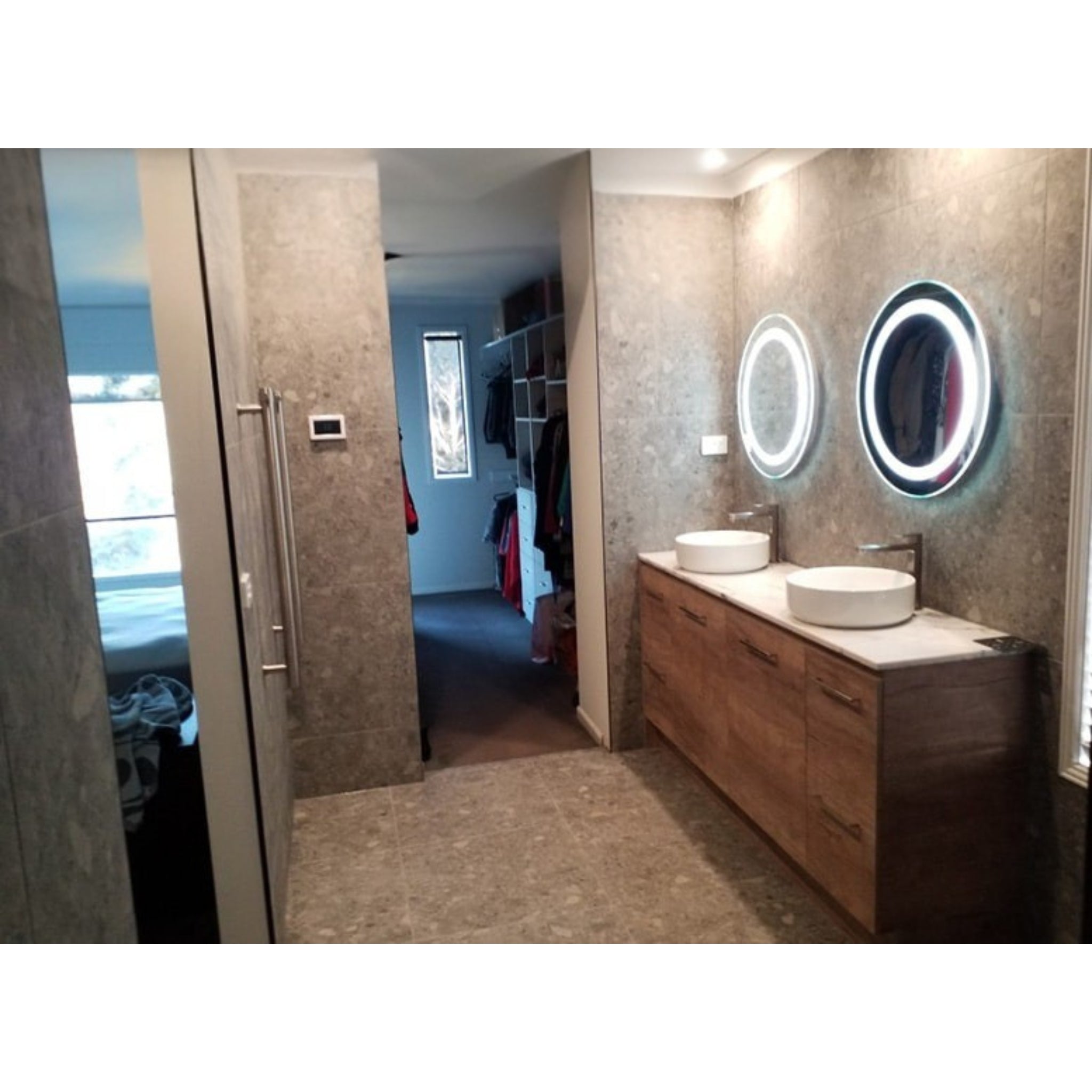 THERMOGROUP ABLAZE PREMIUM RB RANGE BACK-LIT MIRROR 610MM