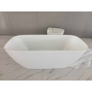 VITO ROSSA FREESTANDING BATHTUB GLOSS WHITE (AVAILABLE IN 1500MM AND 1700MM)