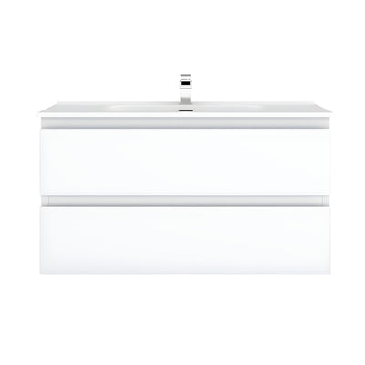 CETO REVIVE MATTE WHITE 1200MM SINGLE BOWL WALL HUNG VANITY