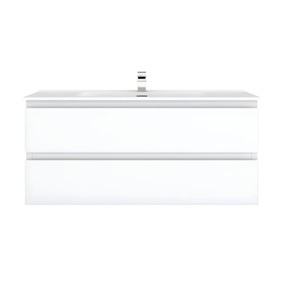 CETO REVIVE MATTE WHITE 1500MM SINGLE BOWL WALL HUNG VANITY