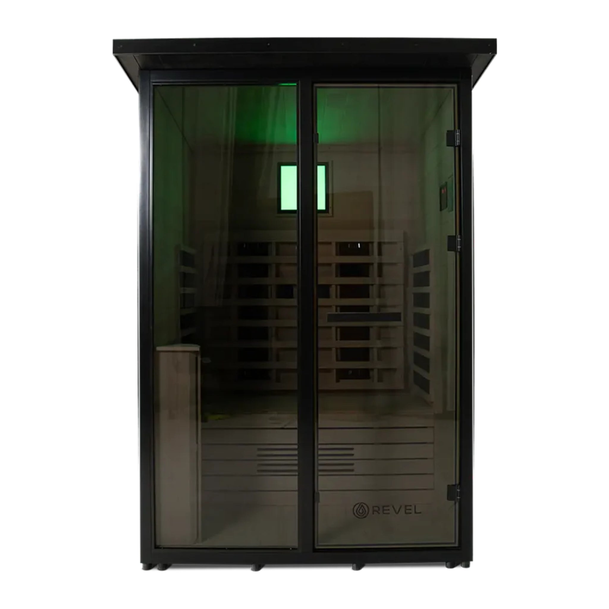 REVEL ECLIPSE 2 PERSON FULL SPECTRUM LOW EMF INFRARED CABIN SAUNA