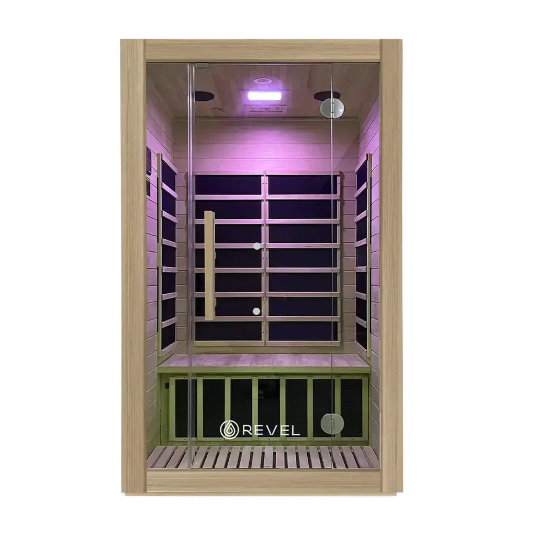 REVEL KORA 2 PERSON LOW EMF FAR INFRARED SAUNA