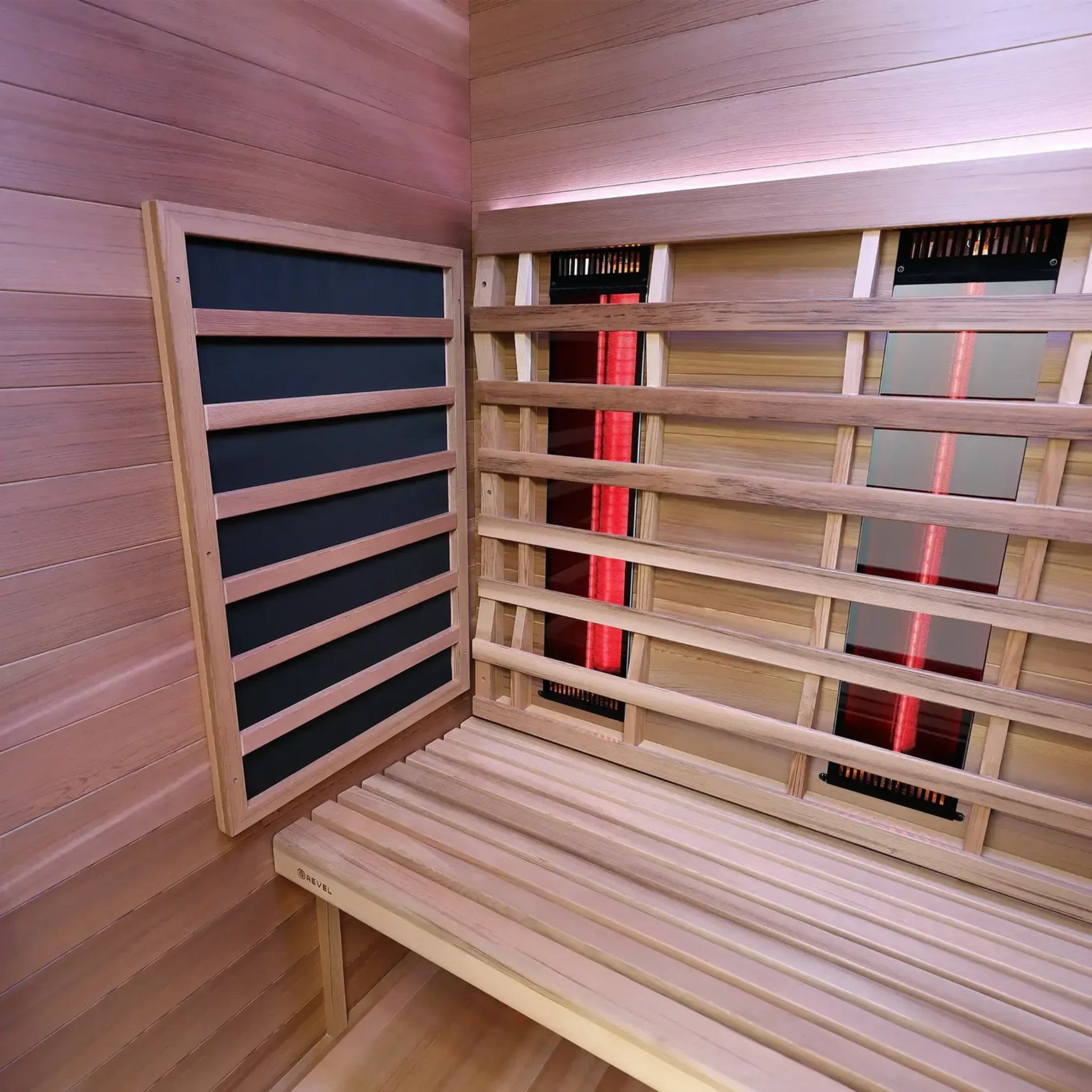 REVEL NOVA 3 PERSON FULL SPECTRUM INFRARED CEDAR SAUNA