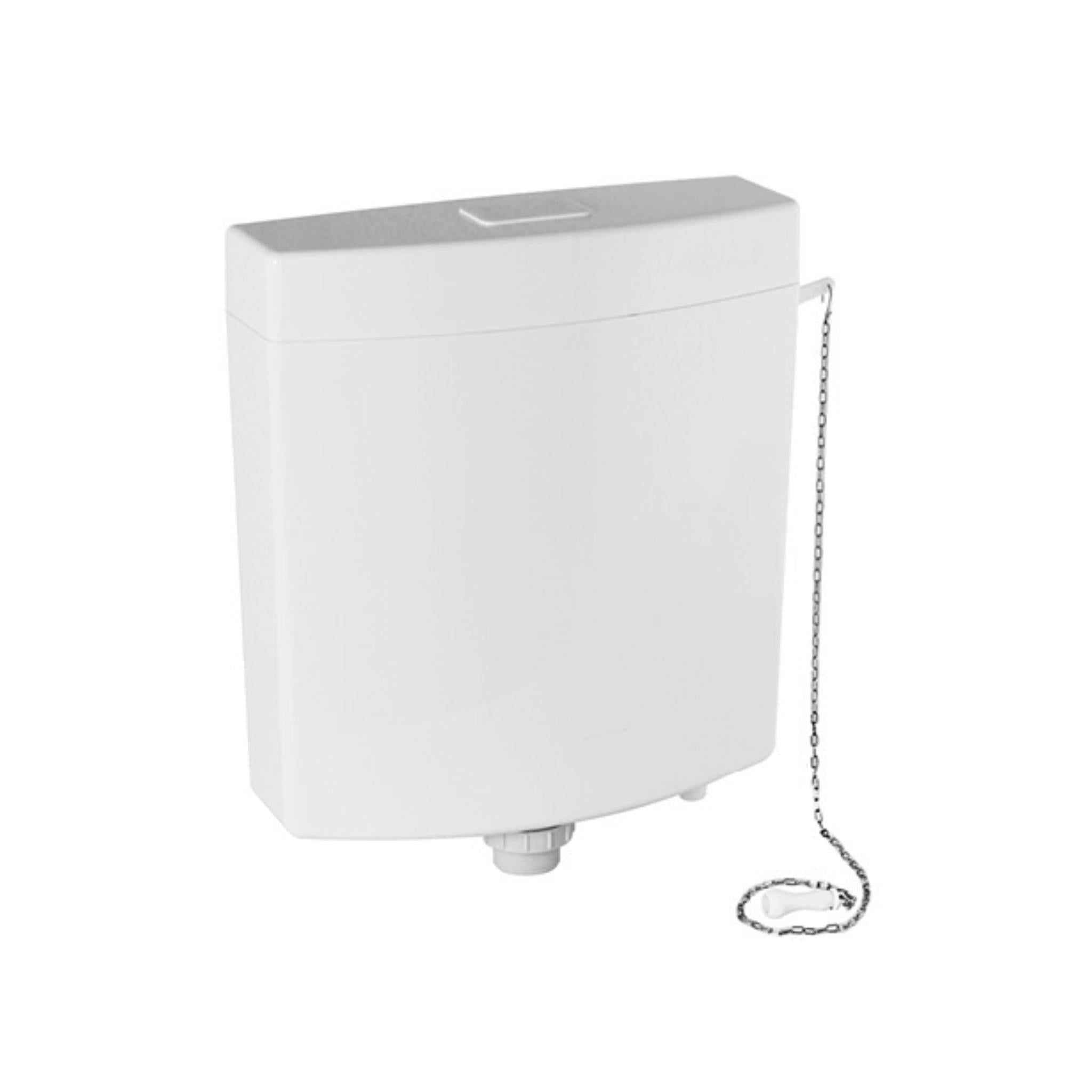 JOHNSON SUISSE LIFE WALL MOUNTED PULL CHAIN URINAL CISTERN