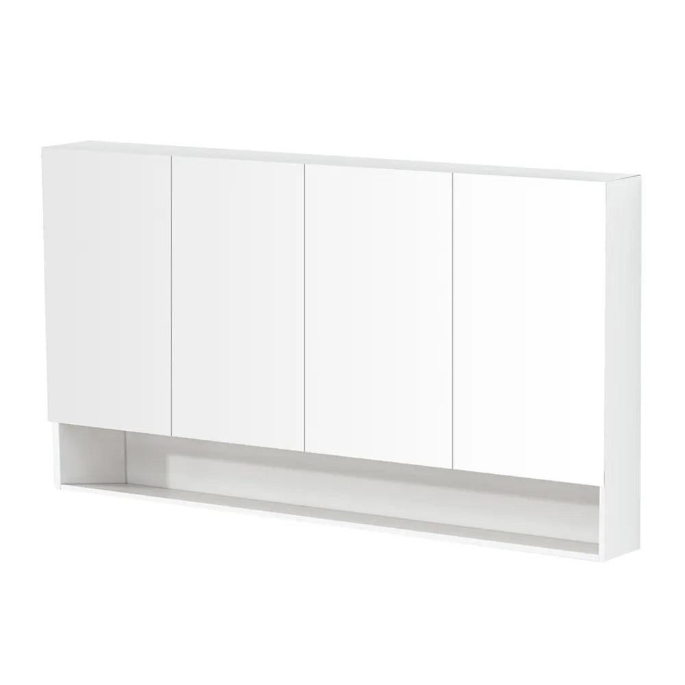 POSEIDON RIVA WHITE MIRROR SHAVING CABINET 1480X750MM
