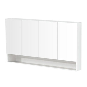 POSEIDON RIVA WHITE MIRROR SHAVING CABINET 1480X750MM