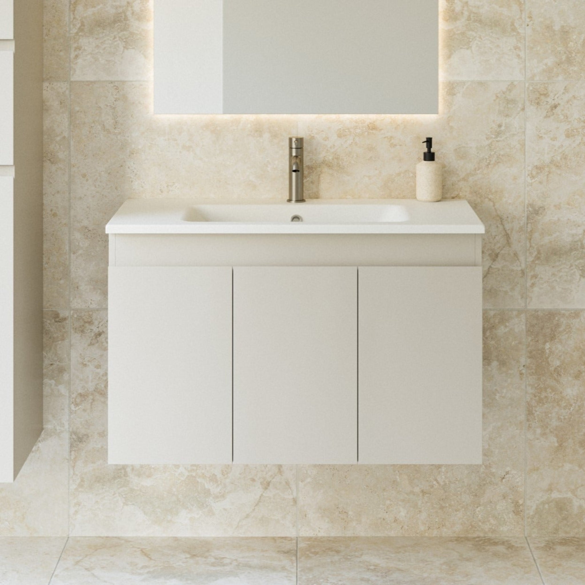 TIMBERLINE ROCKFORD CUSTOM WALL HUNG VANITY (ALL SIZING)