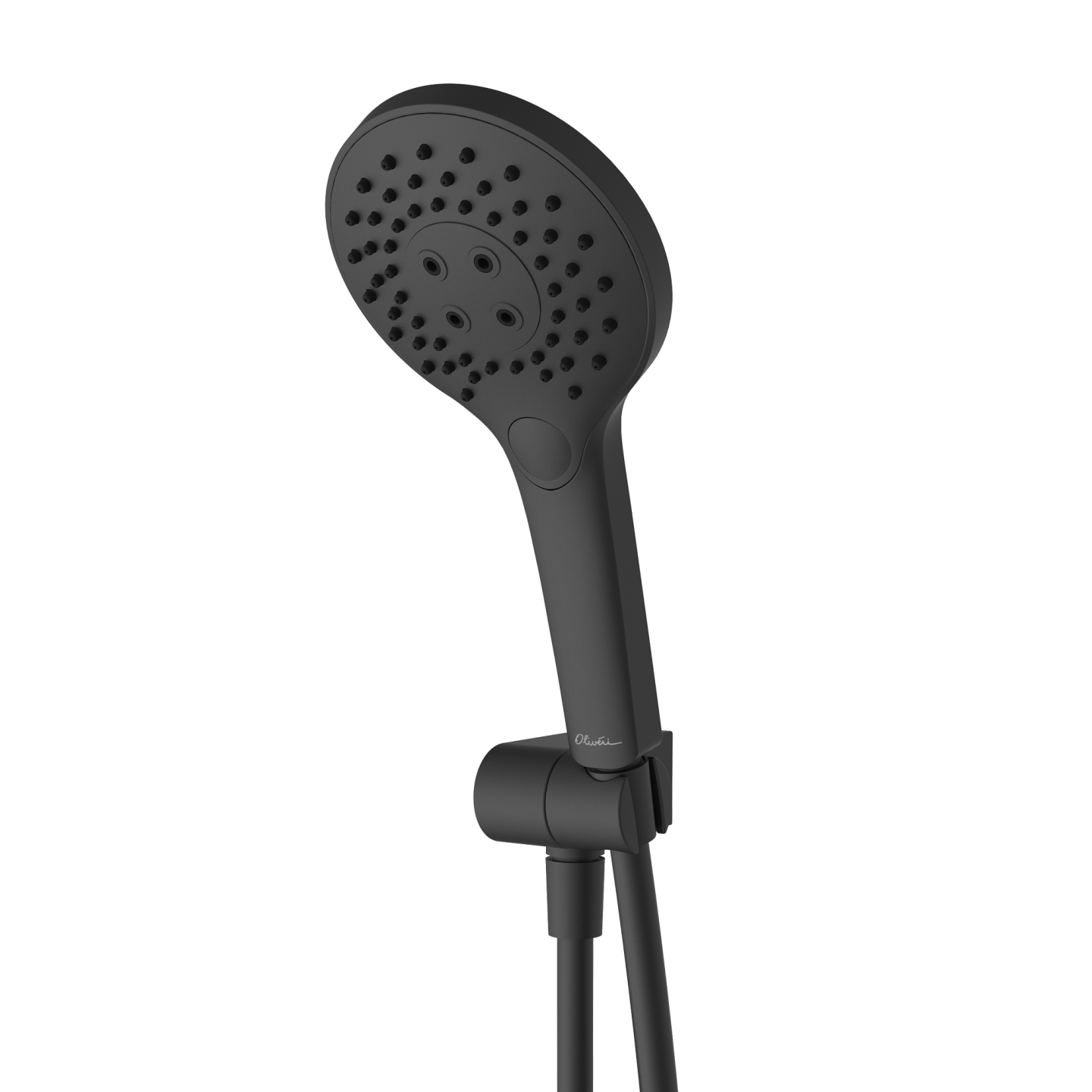 OLIVERI ROME HAND SHOWER WITH BRACKET MATTE BLACK