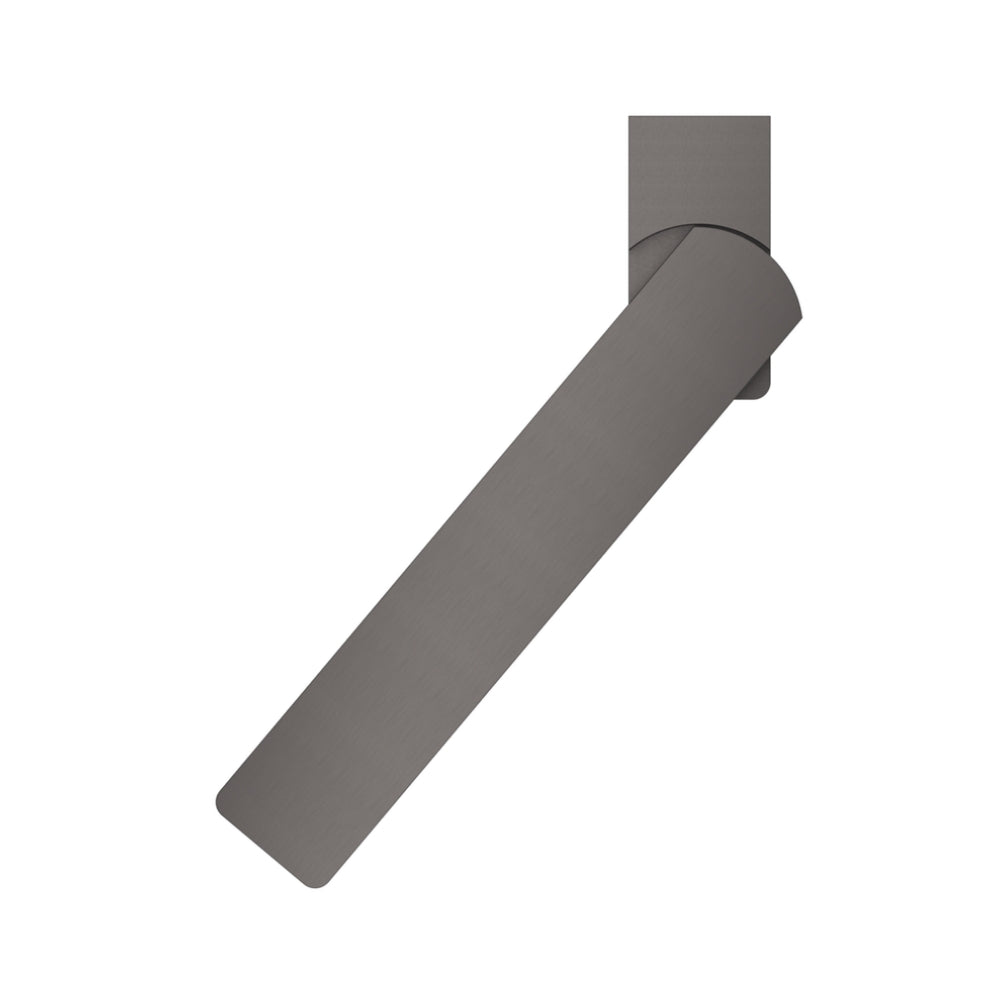 BELLA VISTA CRESTA SWIVEL BATH SPOUT 252MM GUN METAL