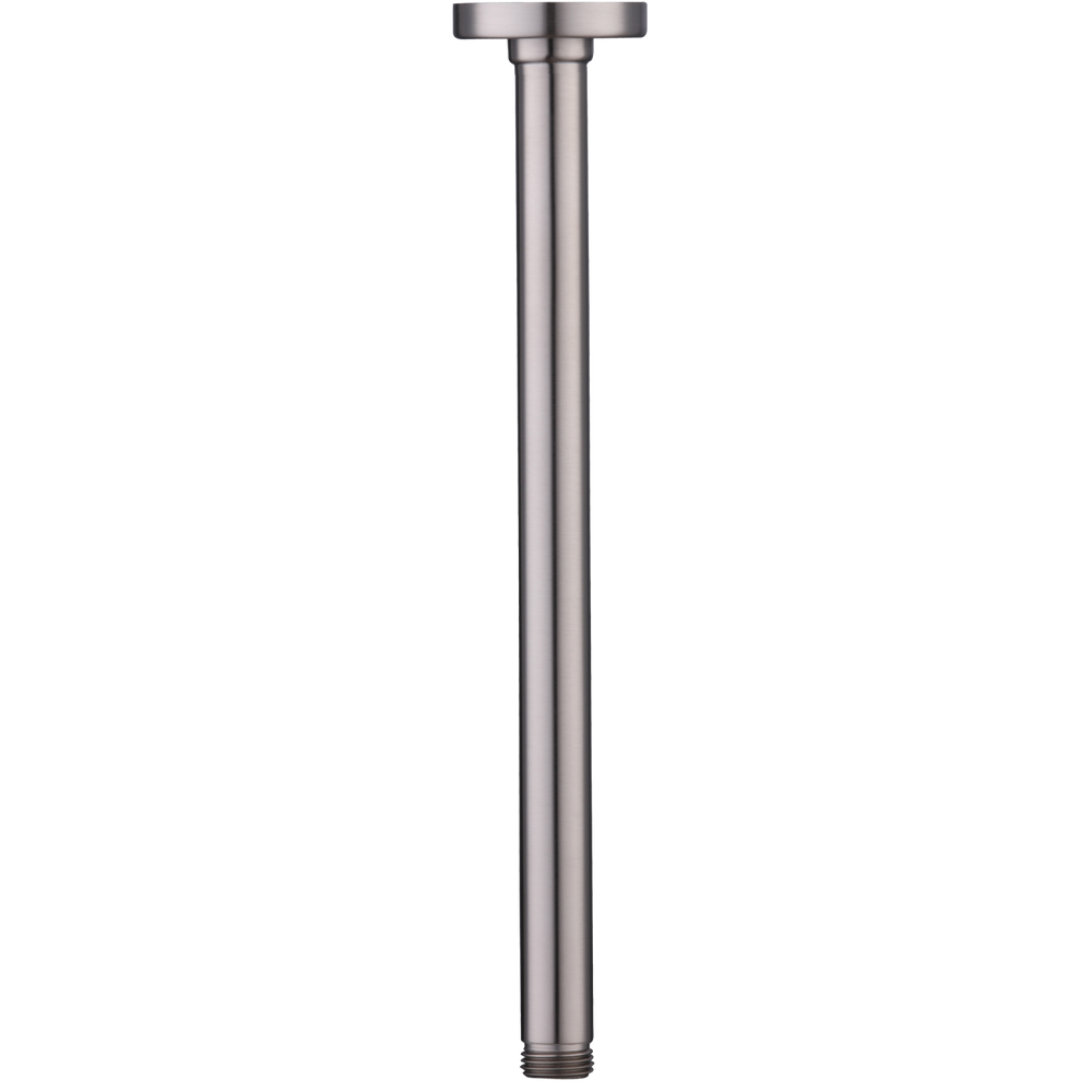 OLIVERI ROME CEILING MOUNTED SHOWER ARM 300MM BRUSHED NICKEL