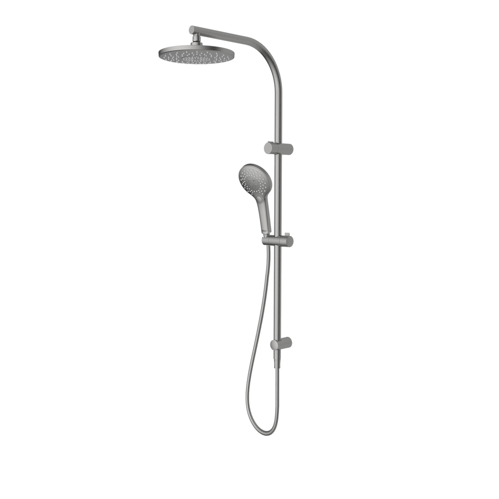 OLIVERI ROME DUAL SHOWER SET BRUSHED NICKEL