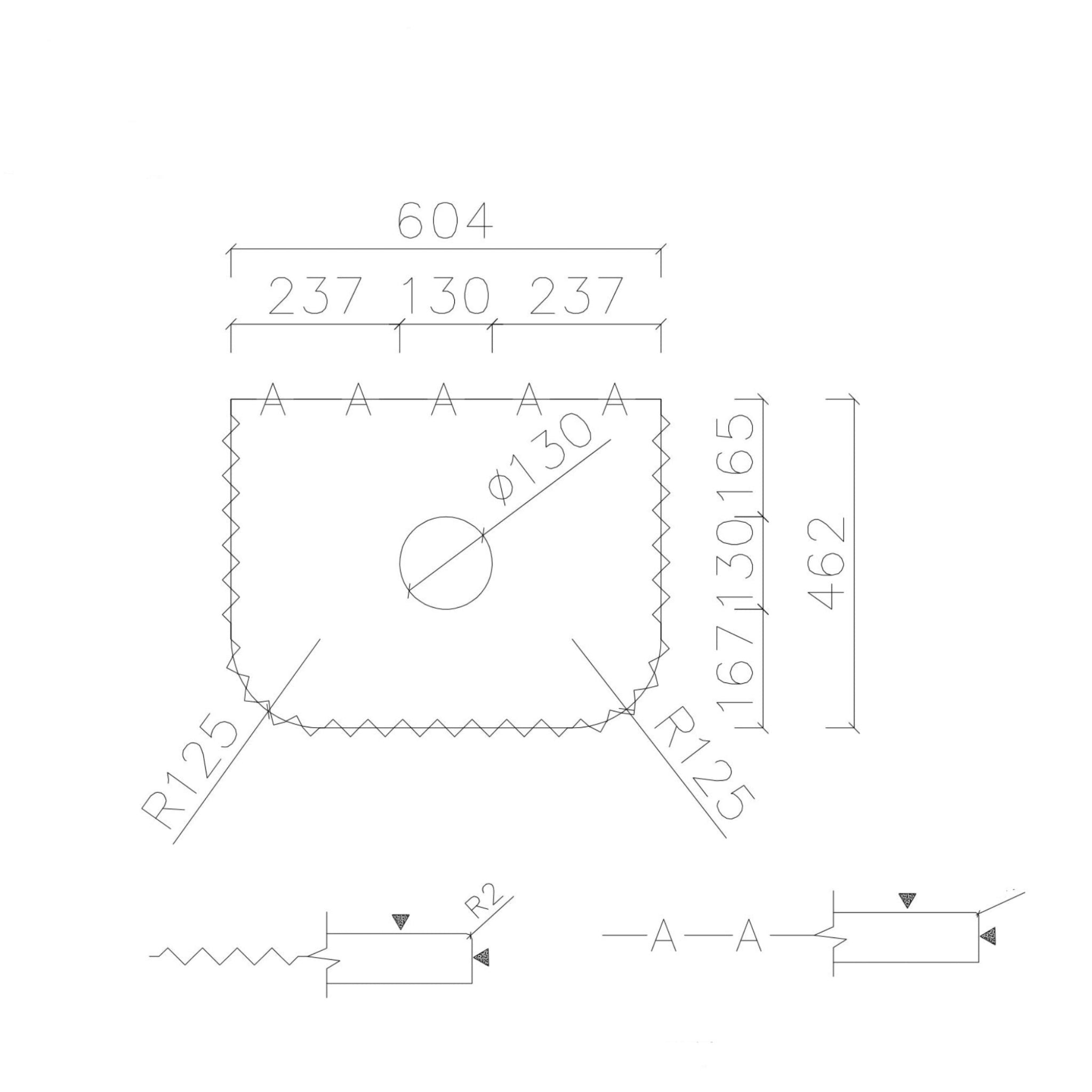 MERCIO ROME MATTE WHITE FLUTED 600MM SINGLE BOWL WALL HUNG VANITY