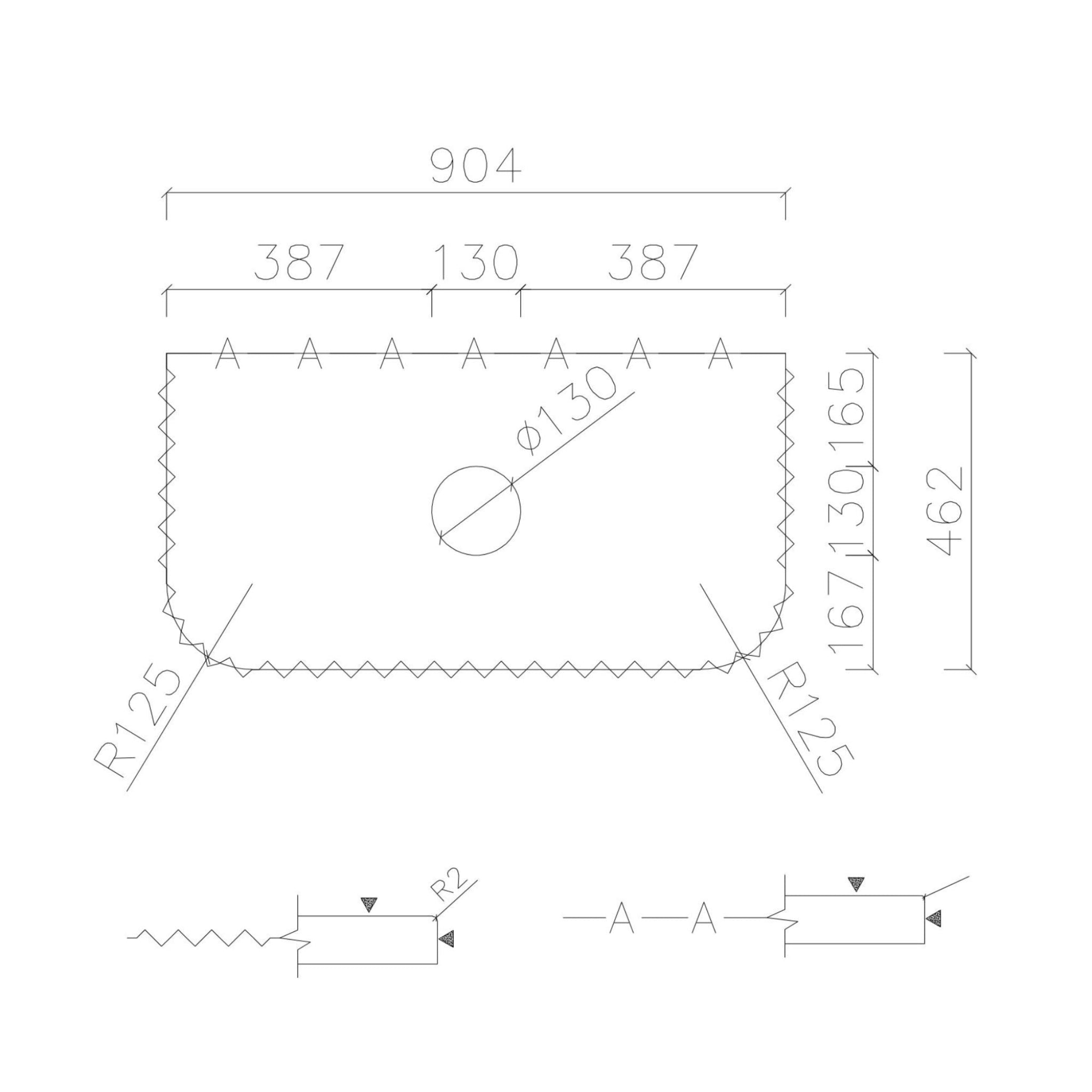 MERCIO ROME BUR OAK FLUTED 900MM SINGLE BOWL WALL HUNG VANITY