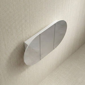 INFINITY ROSY SEMI MATTE WHITE SHAVING CABINET 1200X750MM