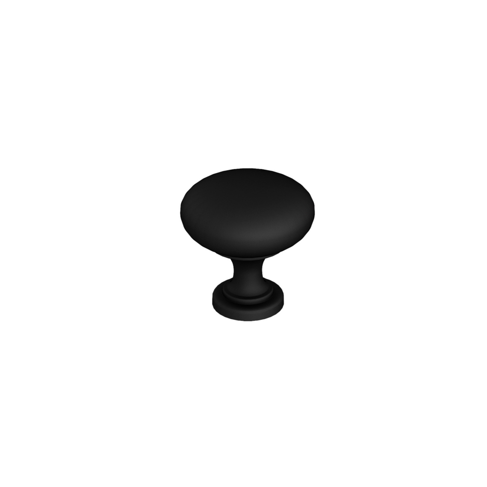 TIMBERLINE ROUND KNOB HANDLE 26MM BLACK