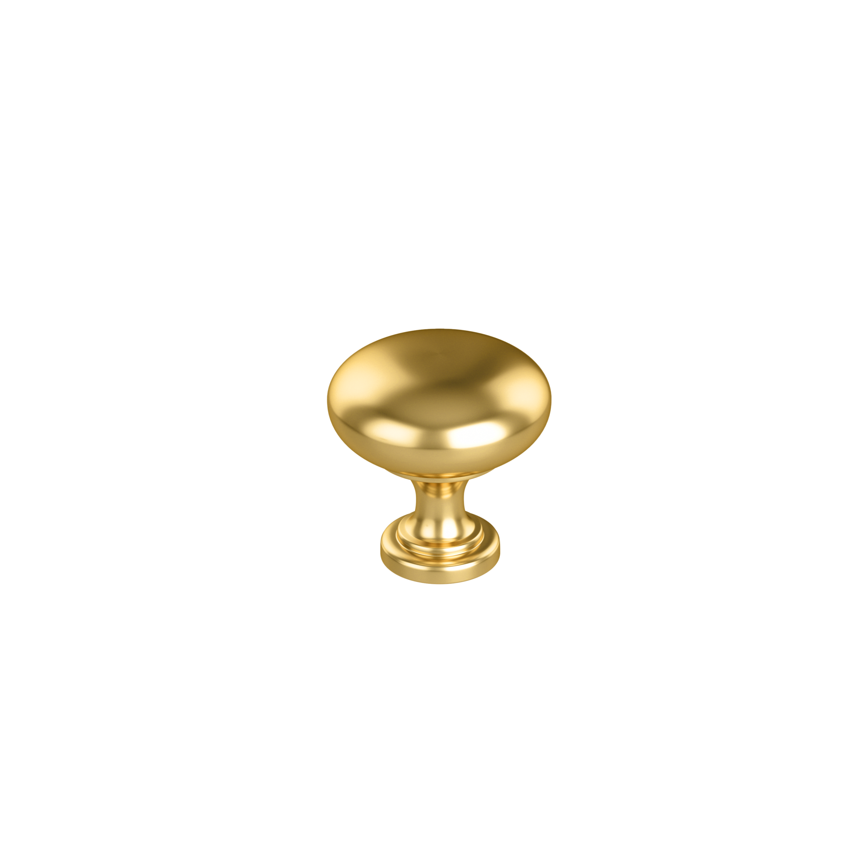 TIMBERLINE ROUND KNOB HANDLE 26MM SATIN GOLD