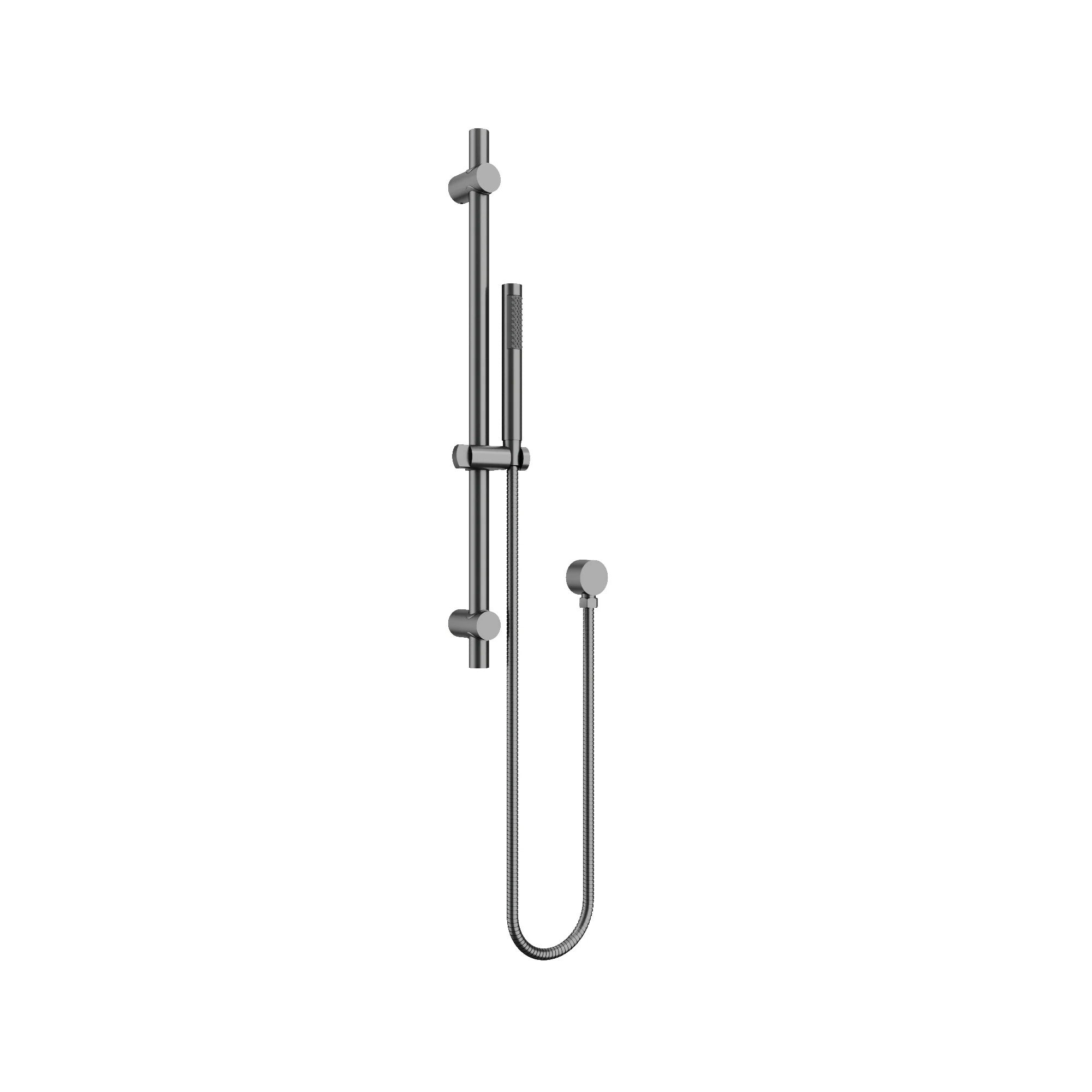 AMOZA HAND SHOWER ON RAIL 2 PACK GUN METAL