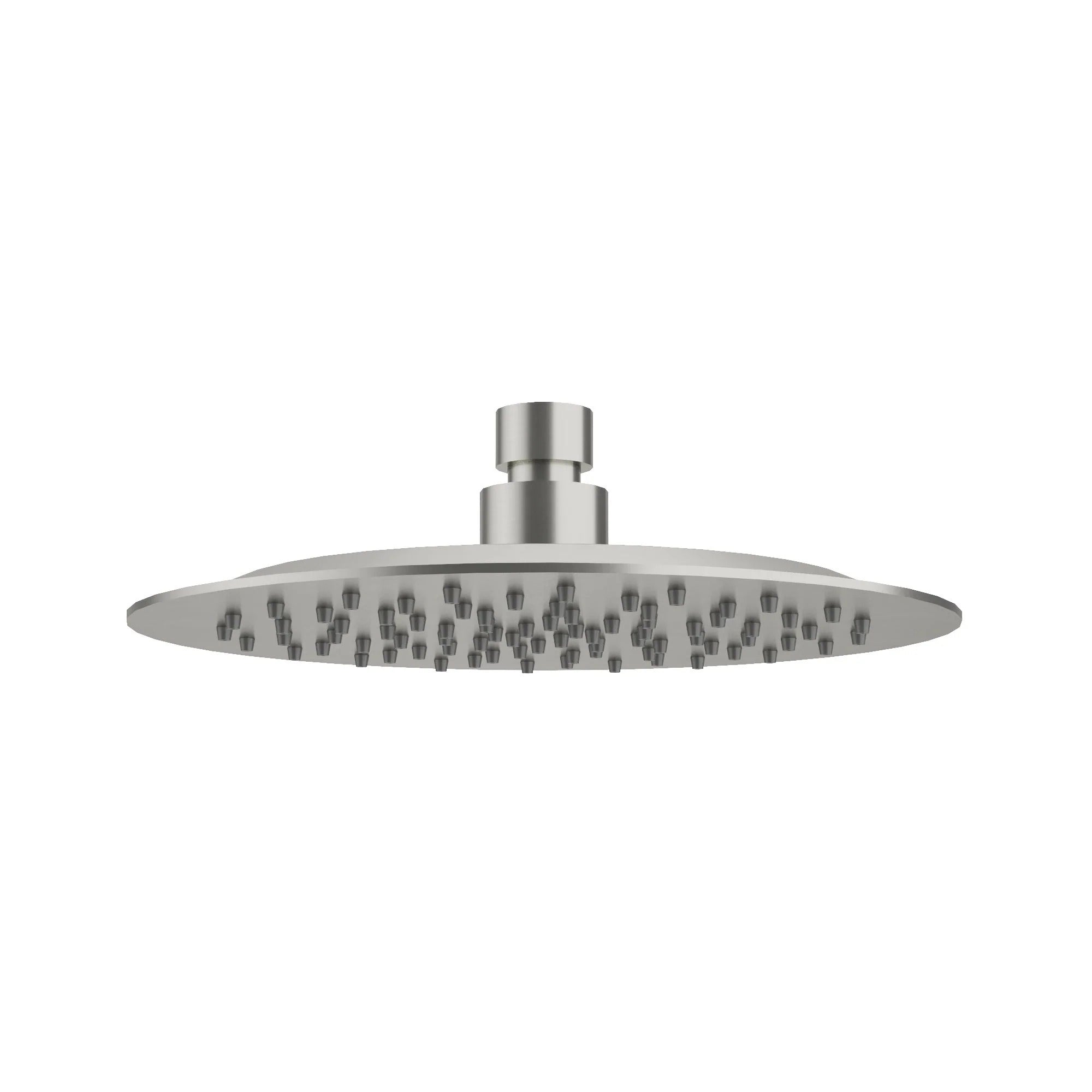 AMOZA SHOWER HEAD 200MM BRUSHED STAINLESS STEEL
