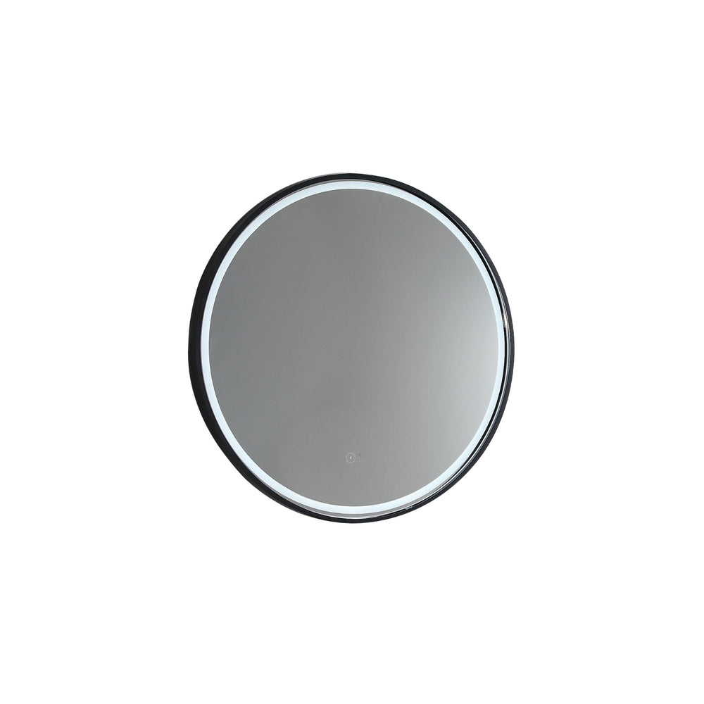 REMER SPHERE FRAMED LED MIRROR CUSTOM COLOURS 600X600MM