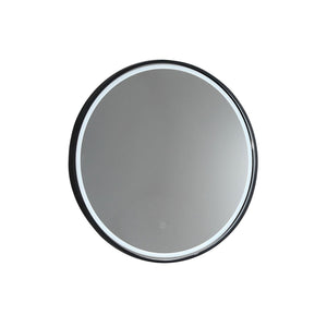 REMER SPHERE FRAMED LED MIRROR CUSTOM COLOURS 800X800MM