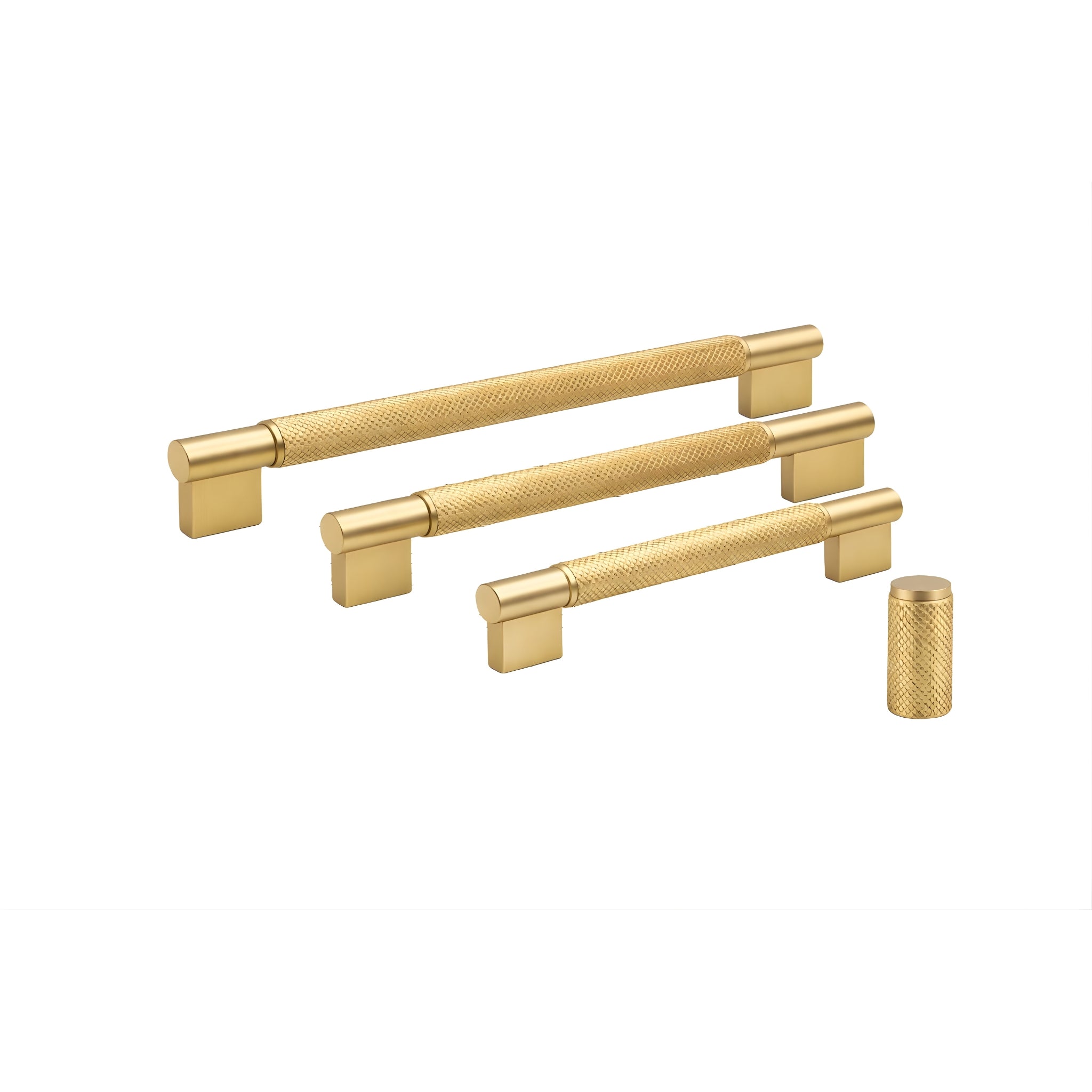 TURNER HASTINGS SASSARI CABINET HANDLE BRUSHED BRASS (MULTIPLE SIZES AVAILABLE)