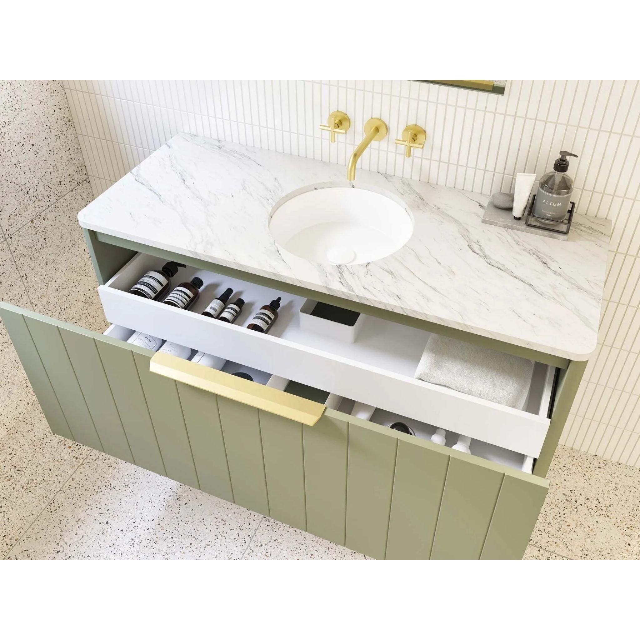 TIMBERLINE SABA CUSTOM WALL HUNG VANITY (ALL SIZING)