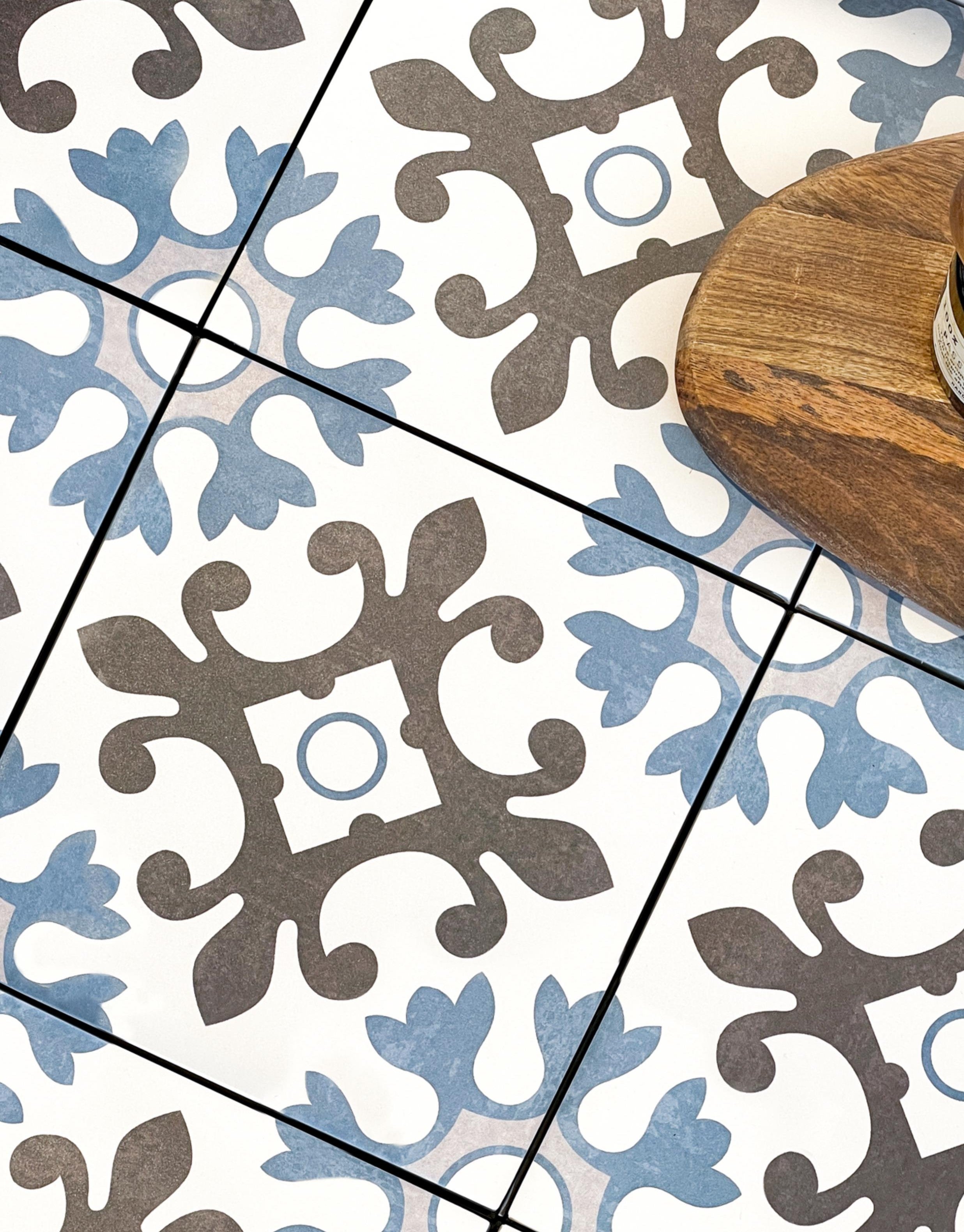 DUNE CERAMICA SAUDADE PORTO MATTE 200X200MM SQUARE TILE (PER BOX)