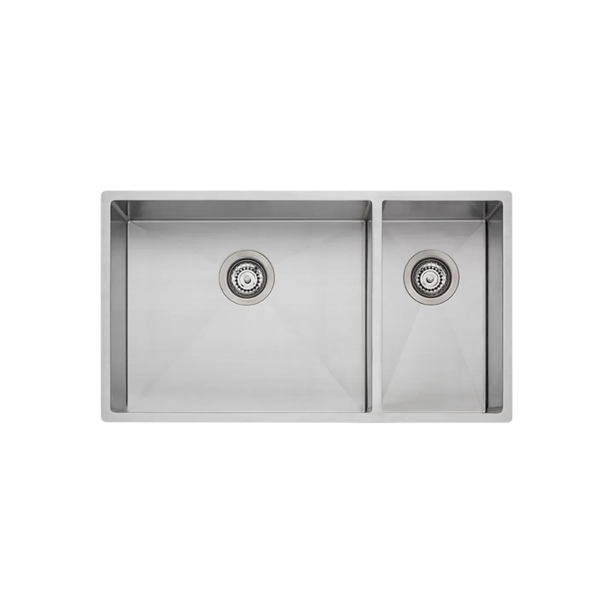 OLIVERI SPECTRA 1 & 1/2 BOWL KITCHEN SINK STAINLESS STEEL 790MM