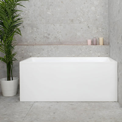 ENFLAIR CUBIX MULTI-FIT BATHTUB GLOSS WHITE (MULTIPLE SIZES AVAILABLE)