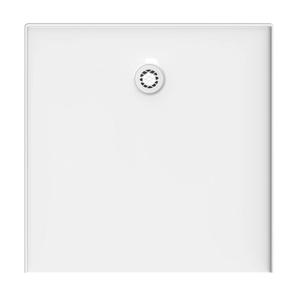 JOHNSON SUISSE SUPER SLIM SMC SHOWER BASE 900MM WHITE