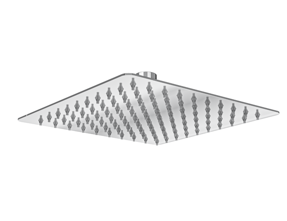 Linsol Scala 200mm Square Shower Head Brushed Nickel