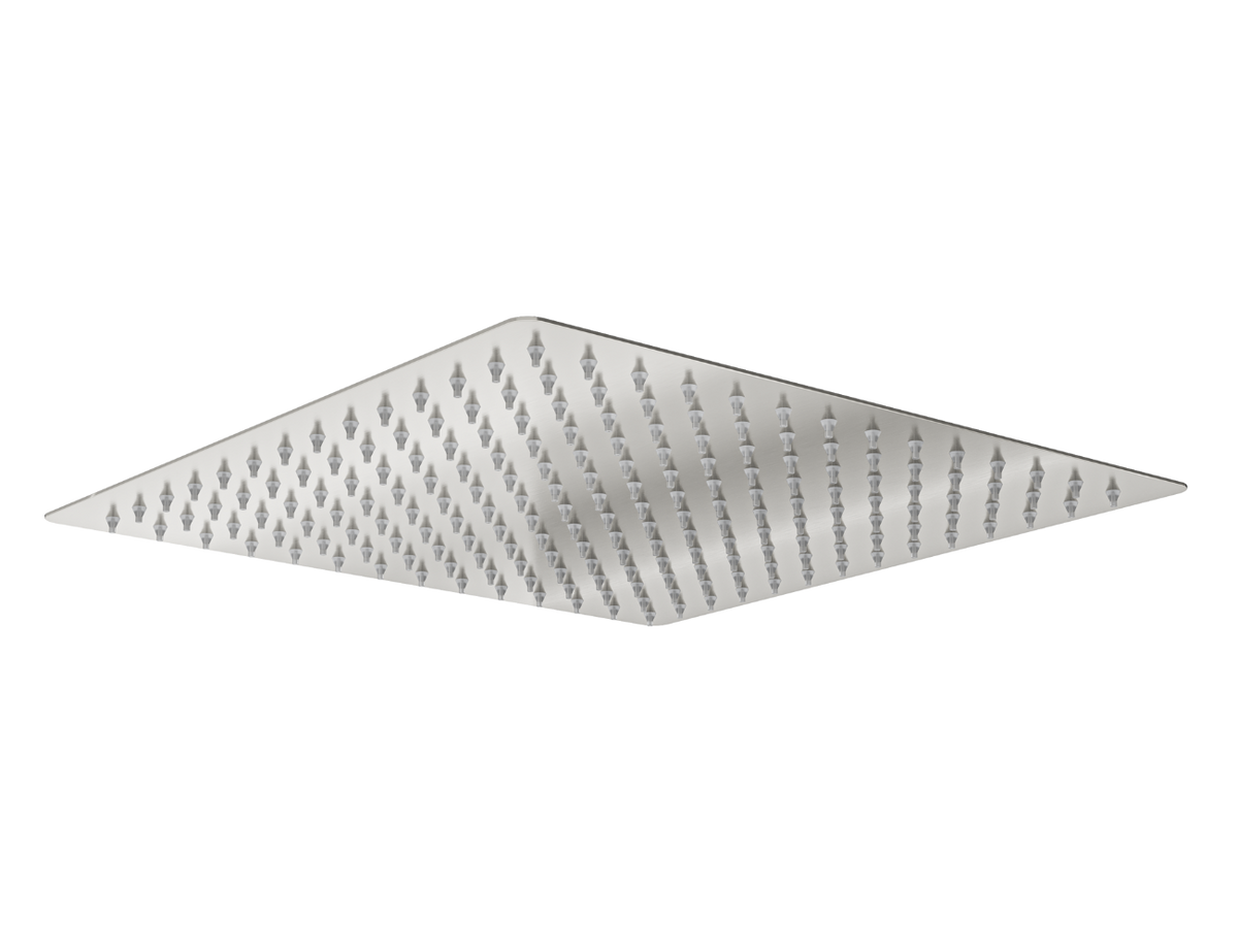 Linsol Scala 300mm Square Shower Head Brushed Nickel
