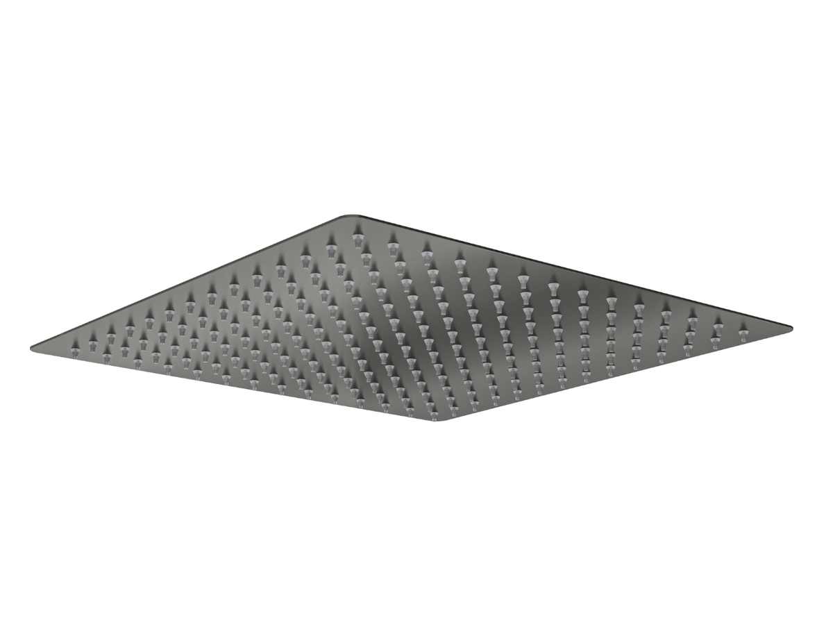 Linsol Scala 300mm Square Shower Head Gun Metal