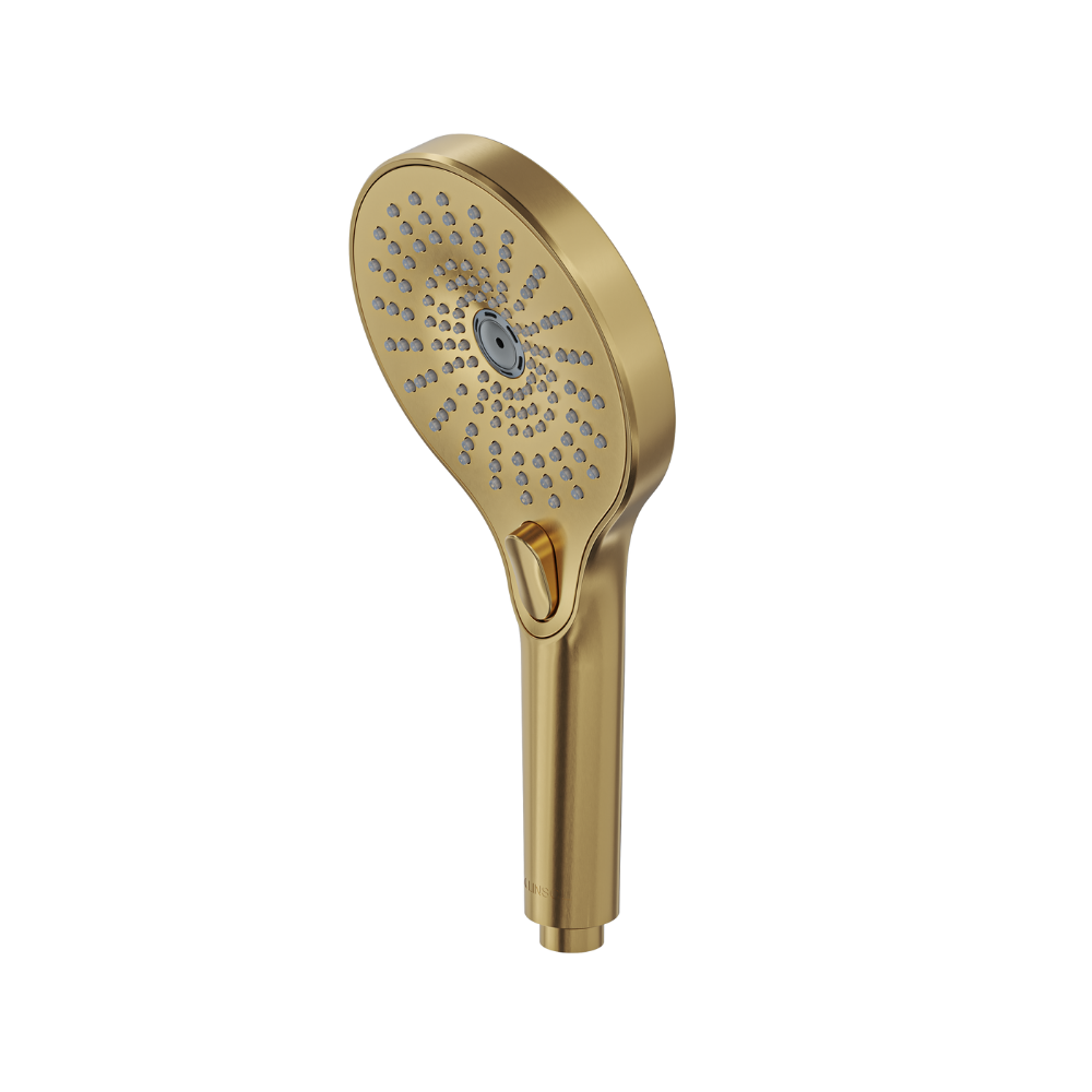 Linsol Scala Multifunction Handpiece 130mm Brushed Brass