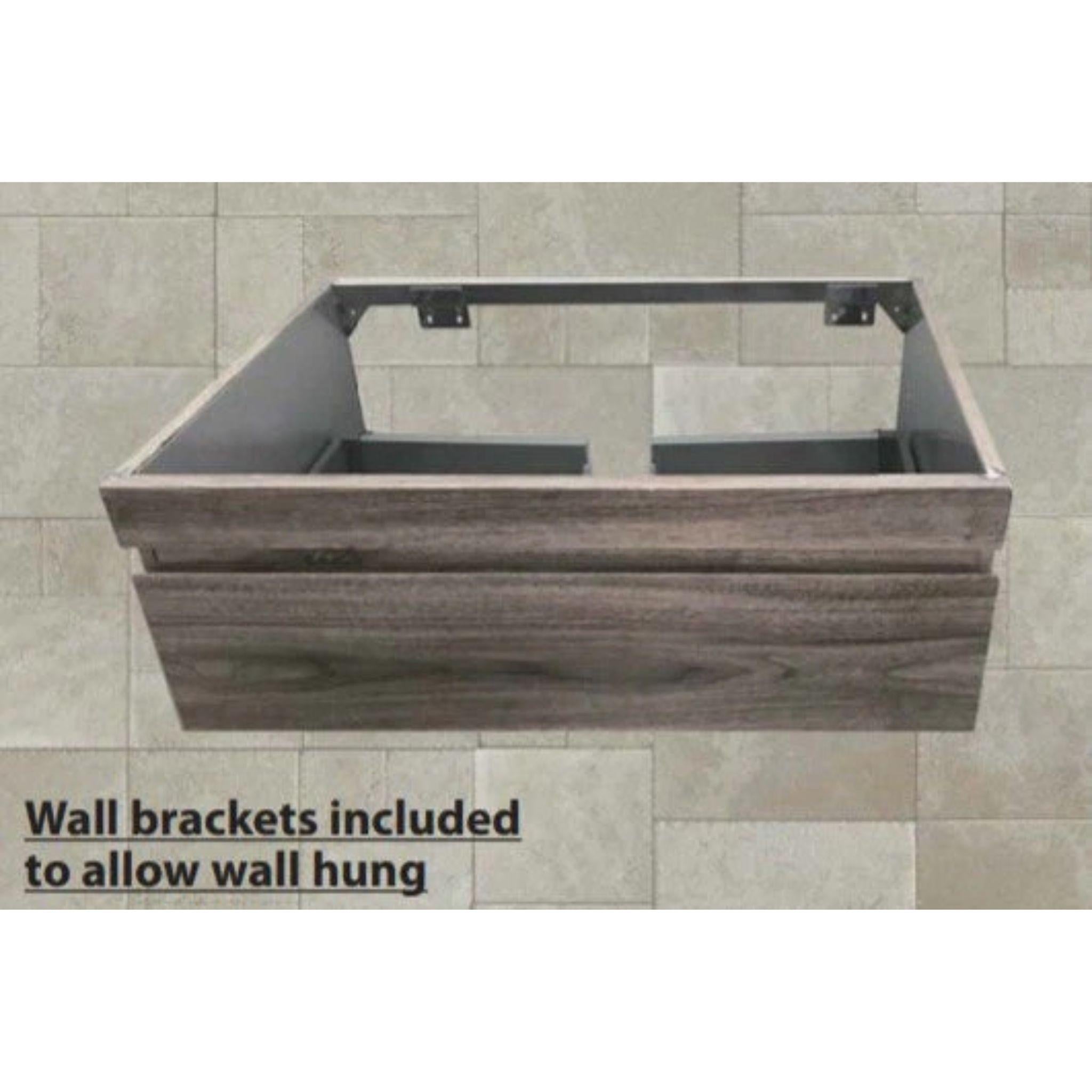 BTH SDL UNIVERSAL OAK GREY 900MM SINGLE BOWL FLOOR STANDING VANITY