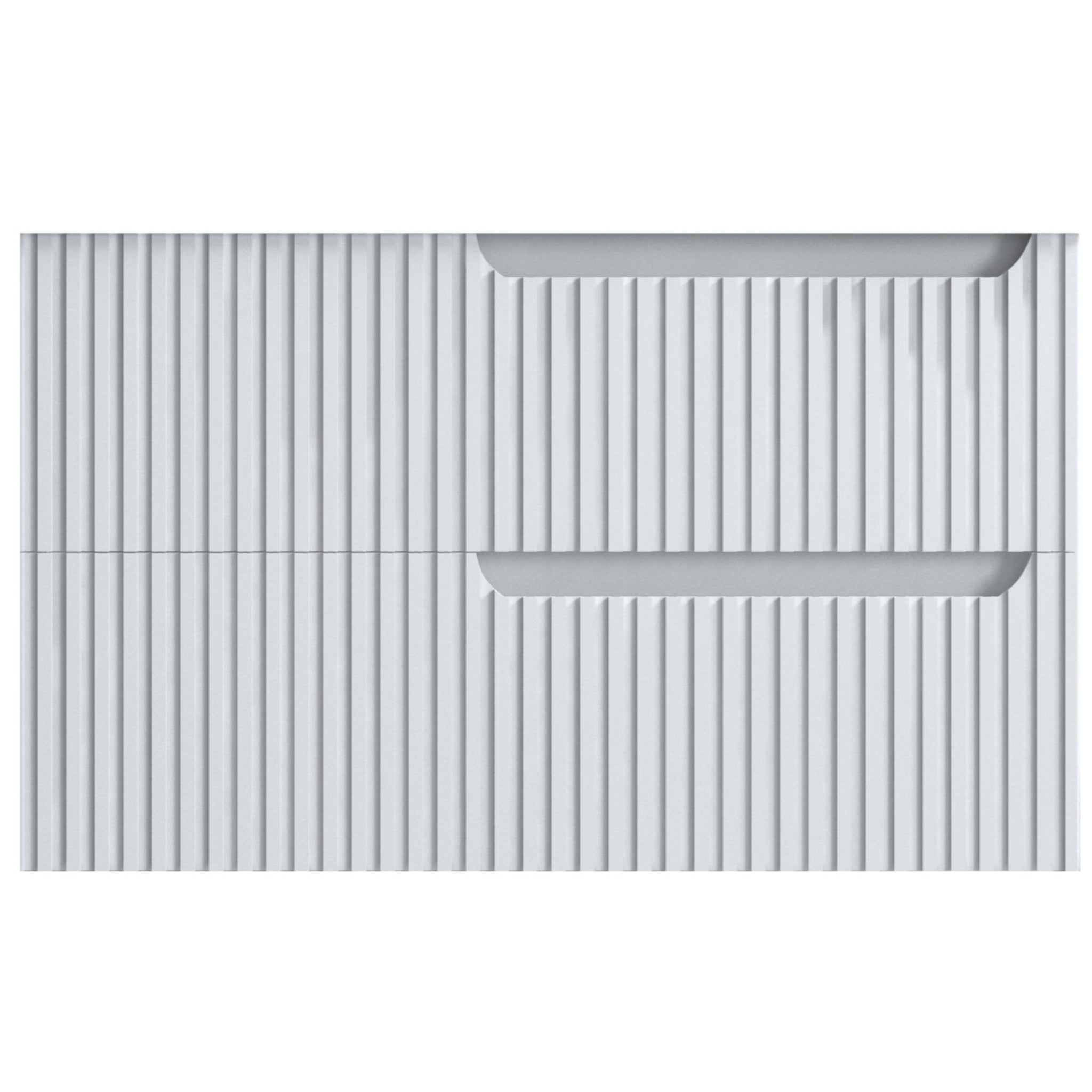 INFINITY SERSI MATTE WHITE 750MM SINGLE BOWL WALL HUNG VANITY