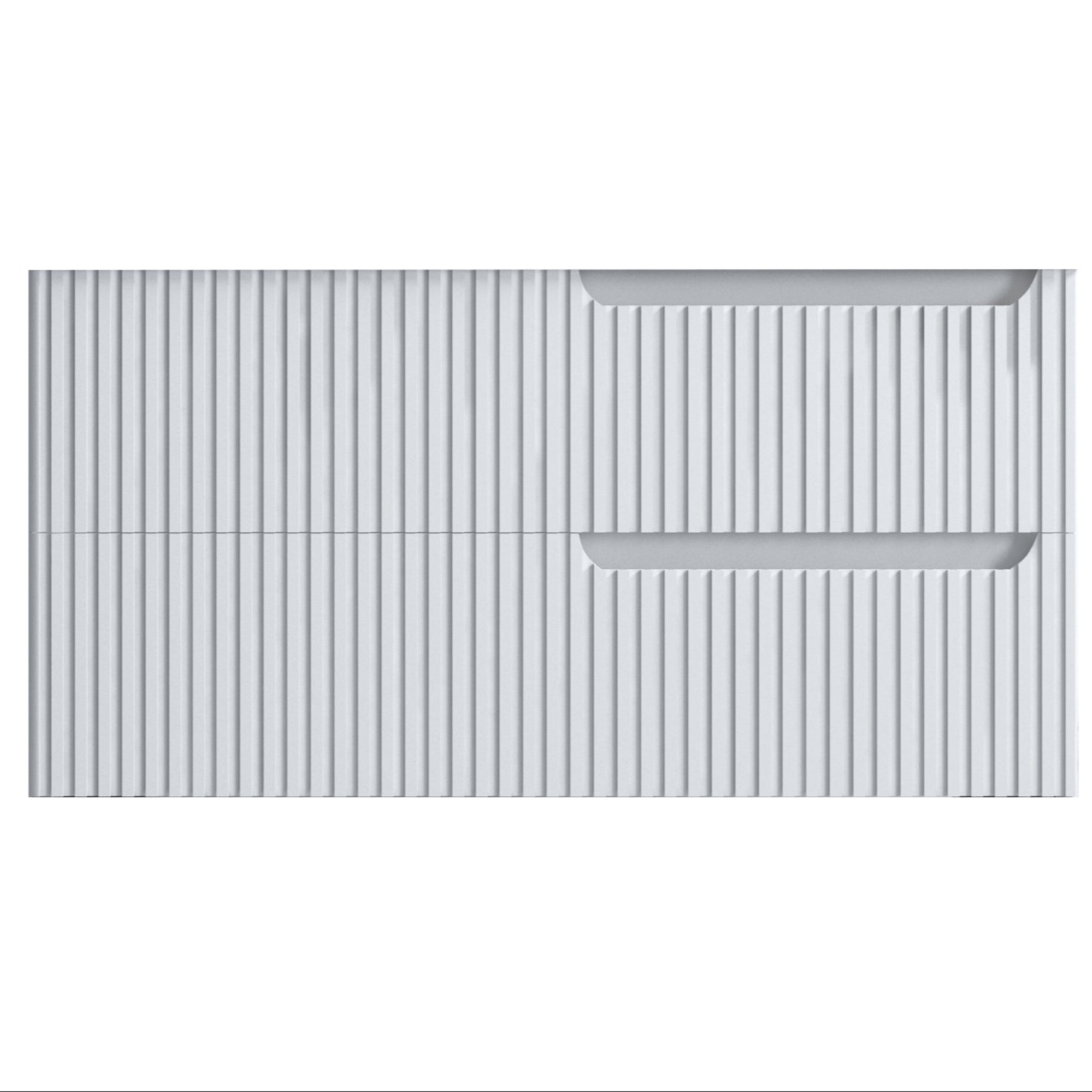 INFINITY SERSI MATTE WHITE 900MM SINGLE BOWL WALL HUNG VANITY