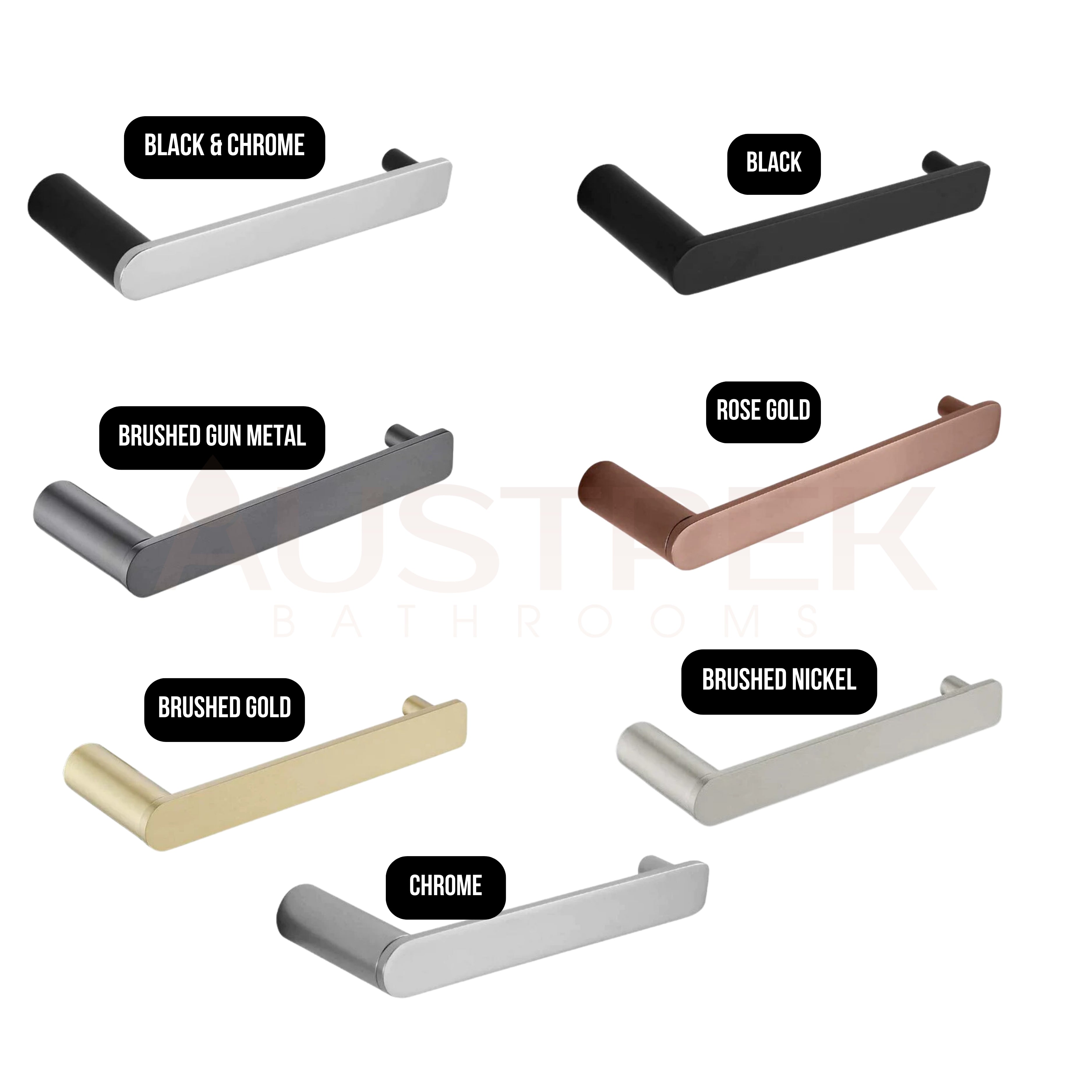 TAPART SLEEK TOILET ROLL HOLDER ROSE GOLD 180MM