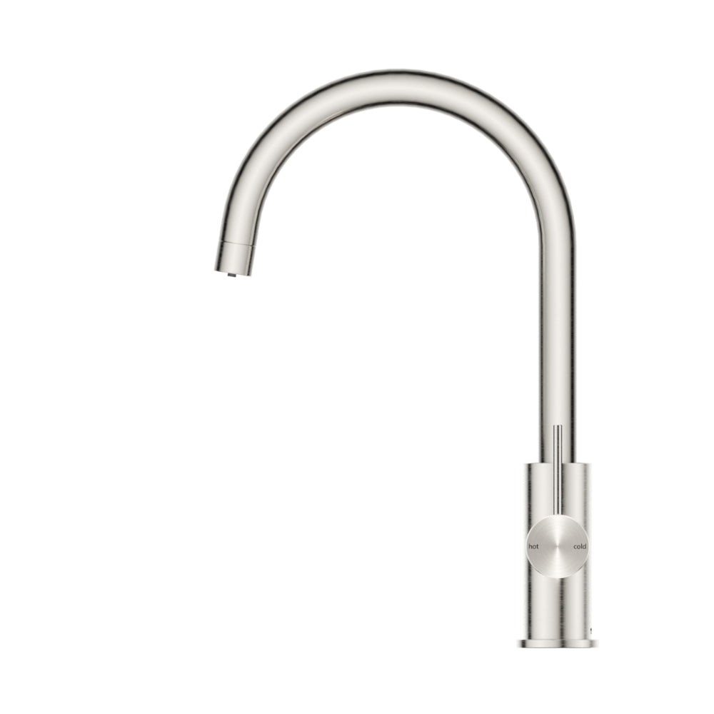 BELLA VISTA MICA 3-WAY FILTER SINK MIXER 380MM BRUSHED NICKEL