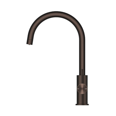 BELLA VISTA MICA LEAD FREE 3-WAY FILTER SINK MIXER 380MM DUSK BRONZE