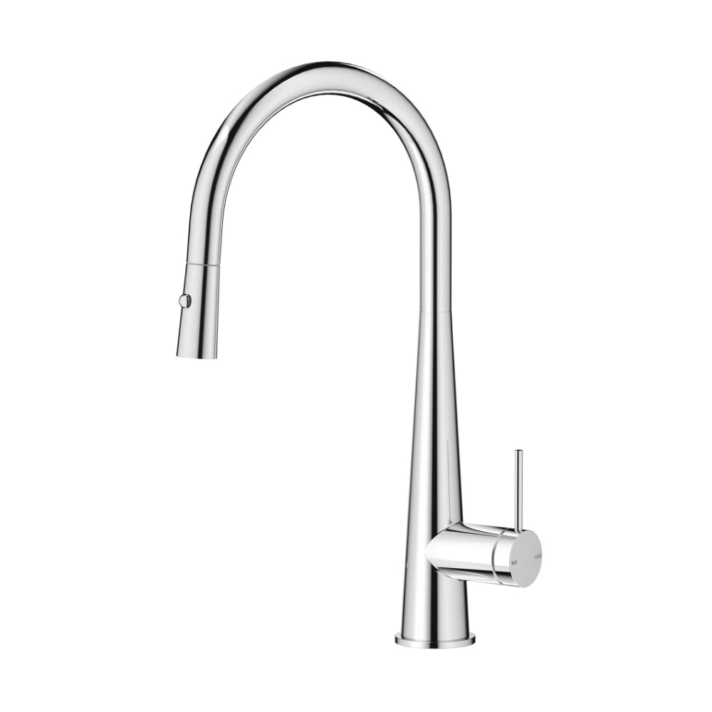 BELLA VISTA MICA LEAD FREE PULL-OUT CONE SINK MIXER 424MM CHROME