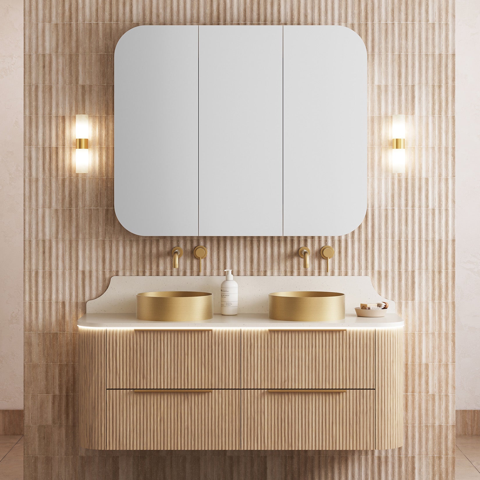 TIMBERLINE SOCOA CUSTOM WALL HUNG VANITY (ALL SIZING)