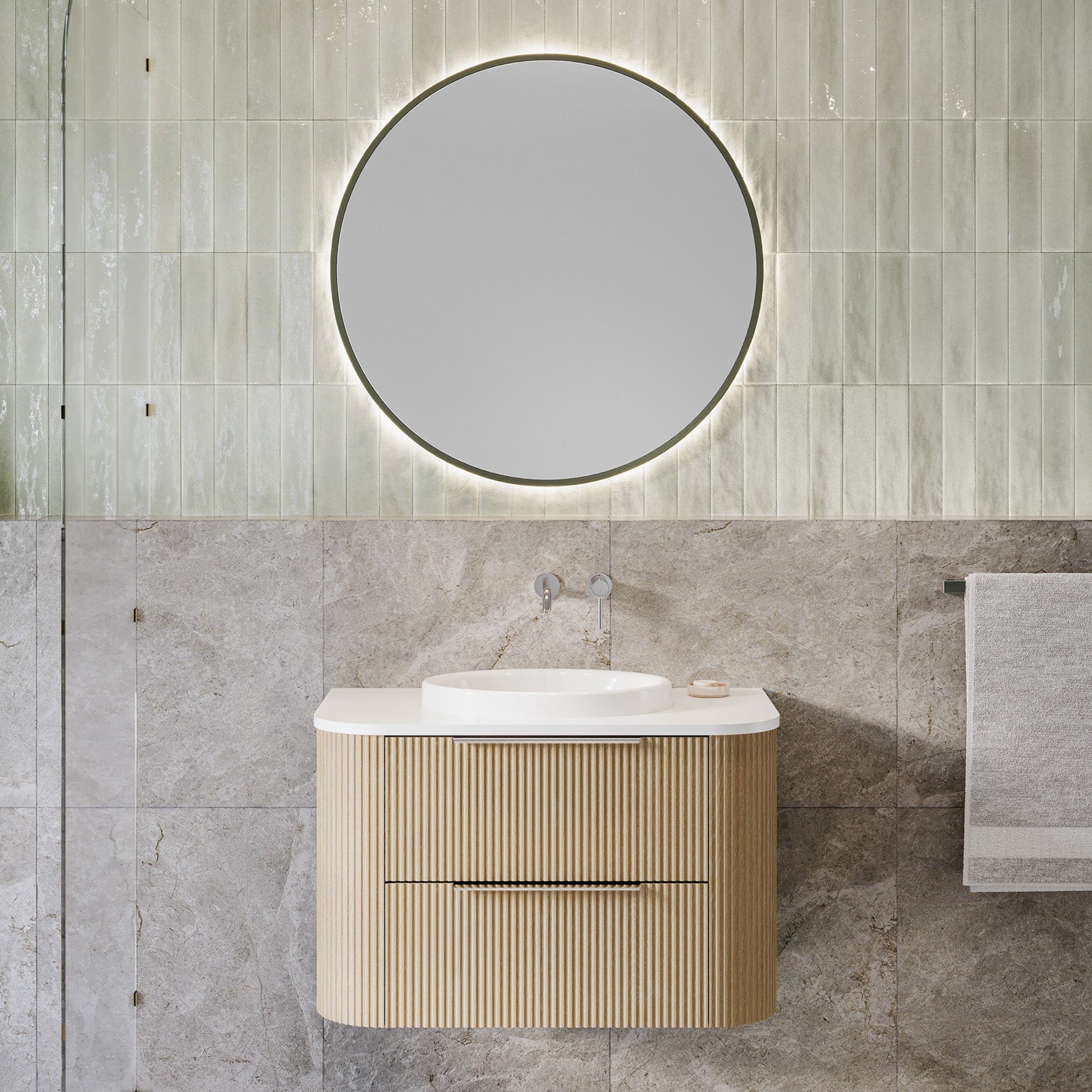 TIMBERLINE SOCOA CUSTOM WALL HUNG VANITY (ALL SIZING)