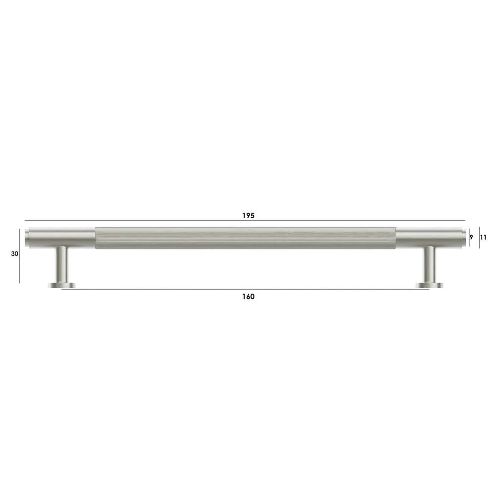 OTTI SOHO HANDLE BRUSHED NICKEL (MULTIPLE SIZES AVAILABLE)
