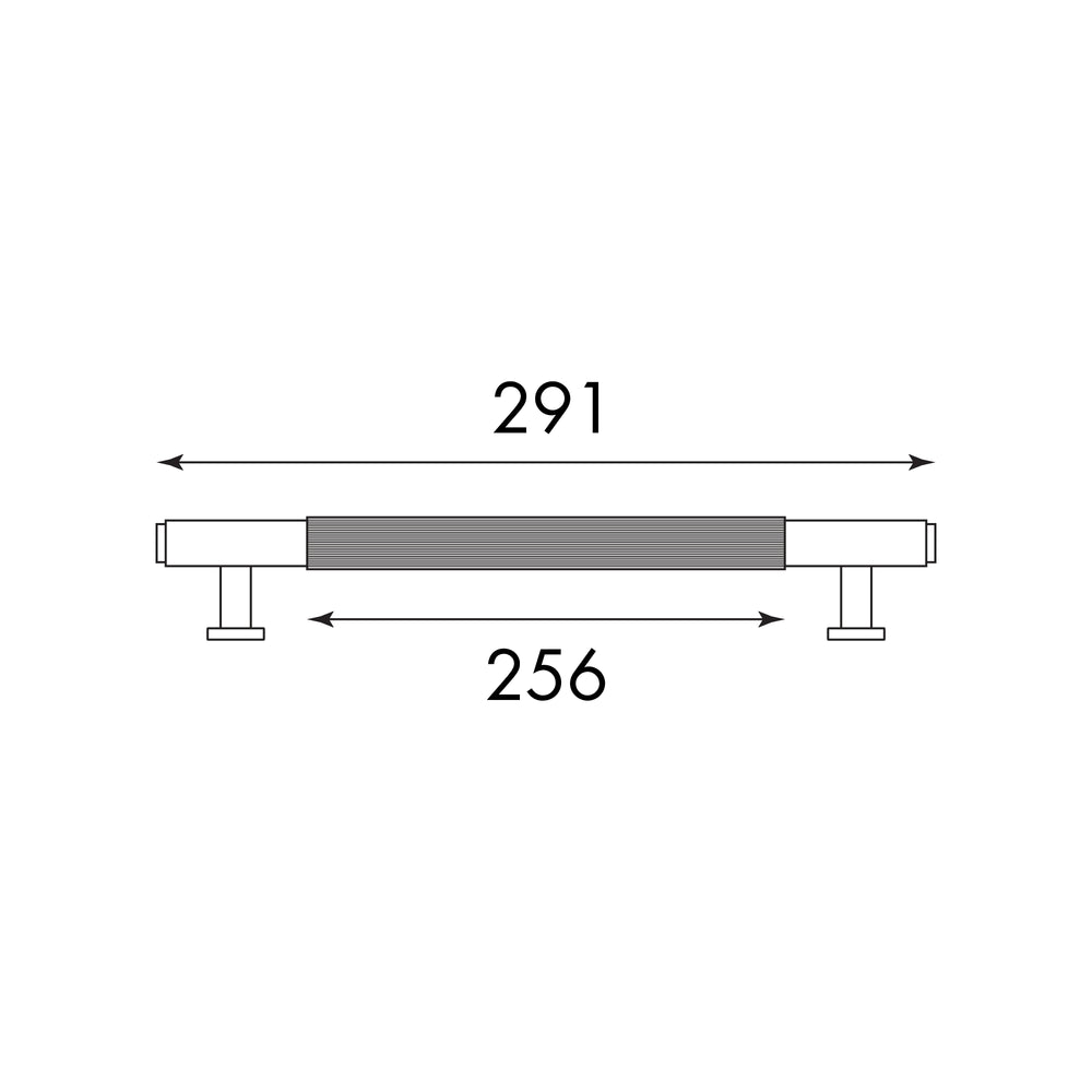 OTTI SOHO HANDLE BRUSHED NICKEL (MULTIPLE SIZES AVAILABLE)
