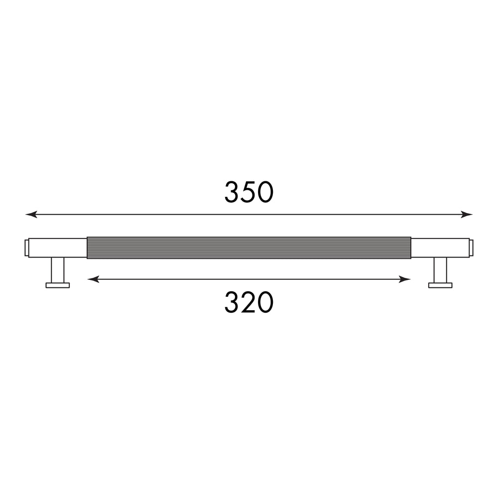 OTTI SOHO HANDLE BRUSHED NICKEL (MULTIPLE SIZES AVAILABLE)