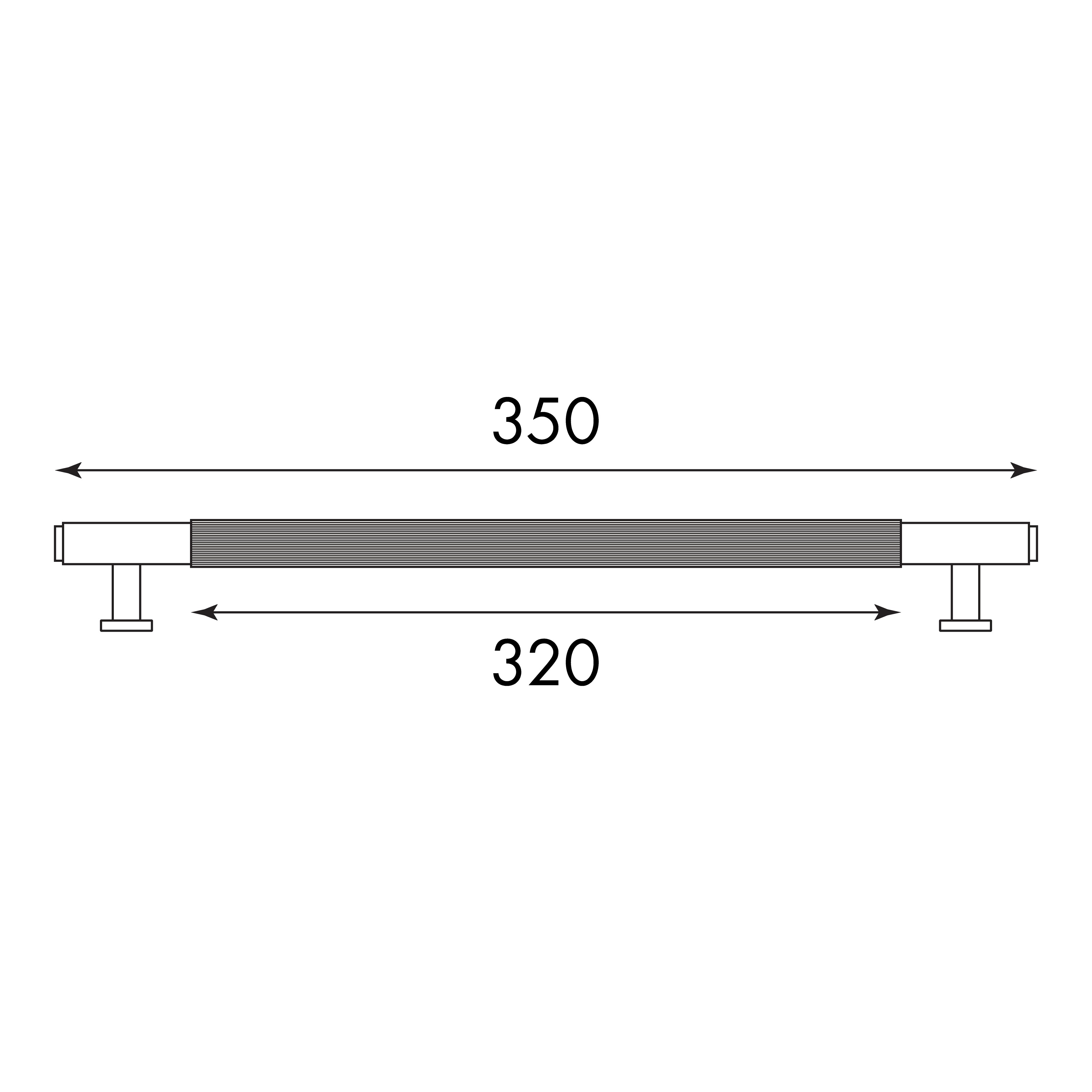 OTTI SOHO HANDLE BRUSHED NICKEL (MULTIPLE SIZES AVAILABLE)