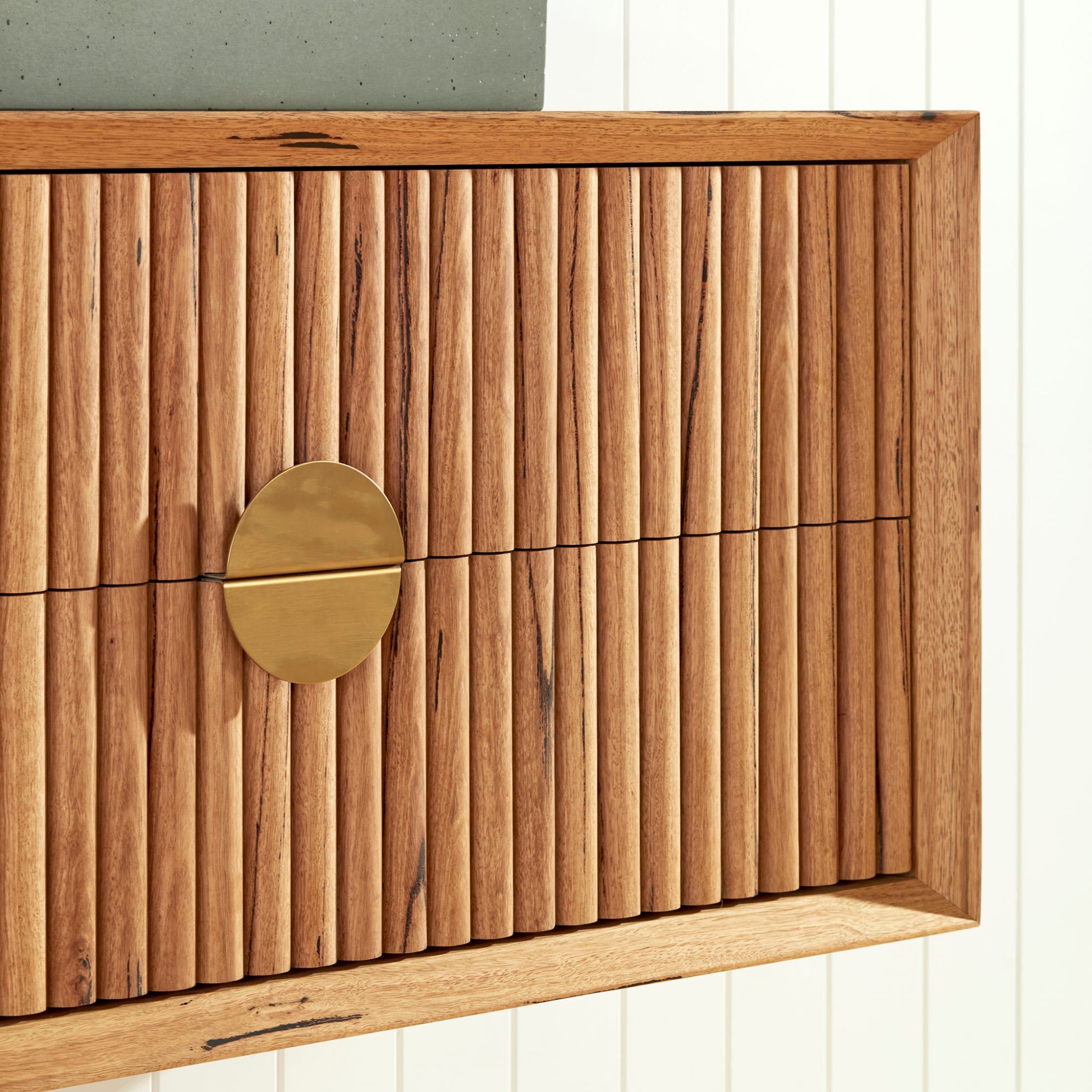 JR BESPOKE SPOKE SOLID TIMBER CUSTOM WALL HUNG VANITY (ALL SIZING)